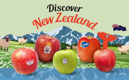 Apples imported New Zealand
