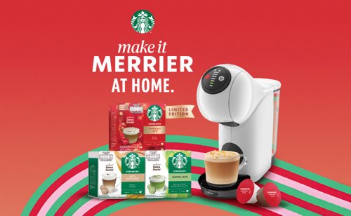 Make It Merrier at Home with 3 Holiday Recipes by Starbucks x NESCAFÉ Dolce Gusto