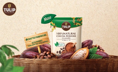 Experience The Pure and Rich Taste of Nature with Tulip 100% Natural Cocoa