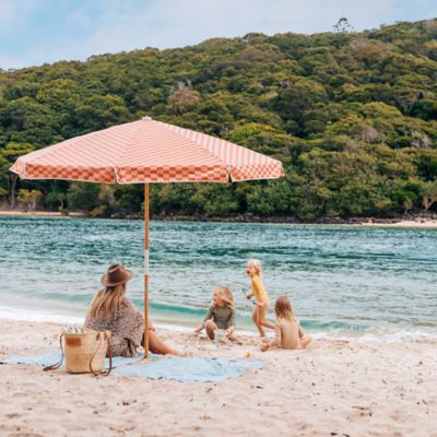 A family enjoying Tallebudgera Creek.