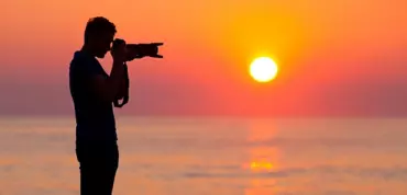 Photographer at Sunrise