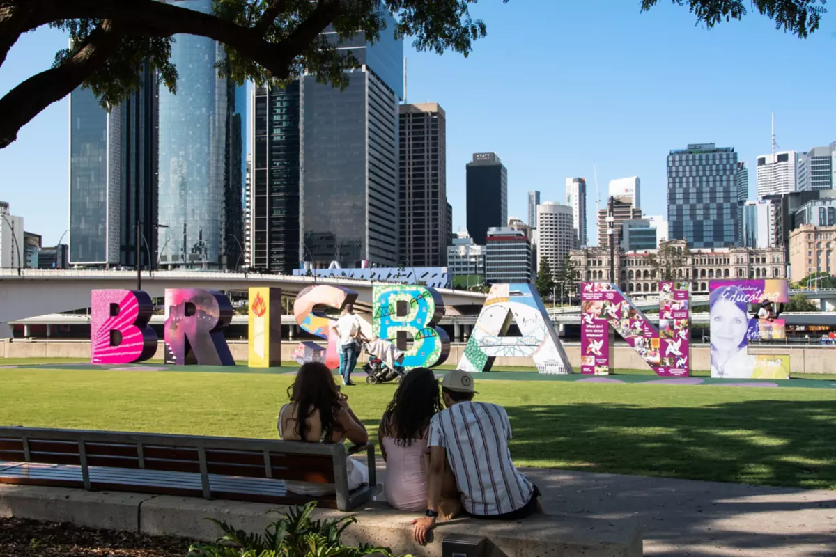 10-Year Anniversary 'Into the Park' at Southbank Parklands - Lawn Solutions  Australia