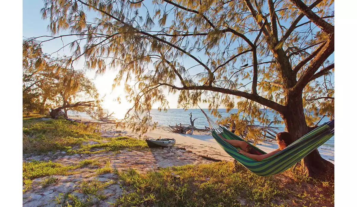 Island Beach Camping Southern Great Barrier Reef Queensland