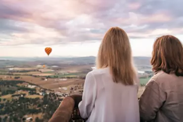 Sunrise hot air balloon tour Gold Coast