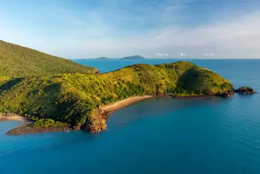 One of the southern-most Whitsunday Islands