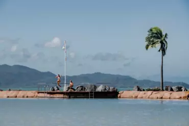 Family exploring Townsville