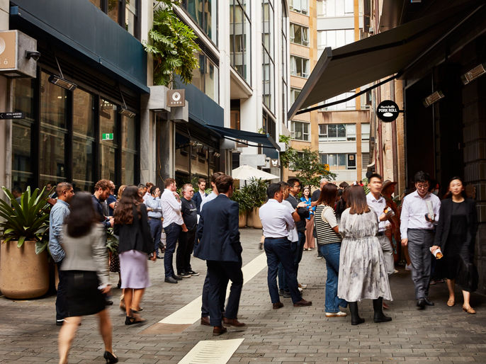 11 Young Street laneway activations