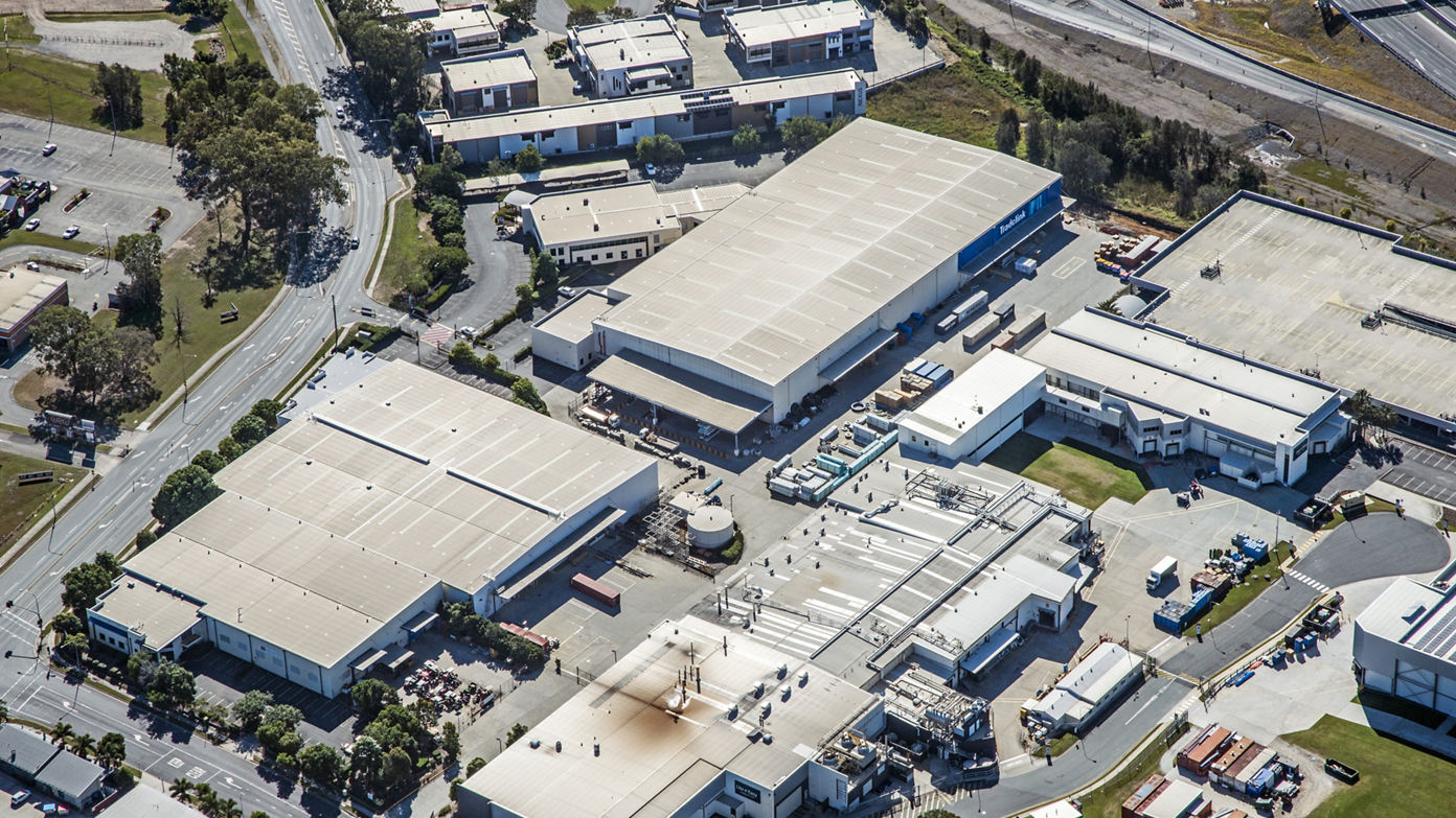 Aerial image of Banyo Industrial Estate within surroundings