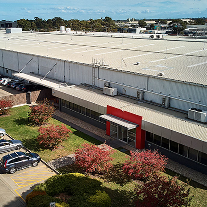 Exterior image of industrial facility at 114-116 Fairbank Road