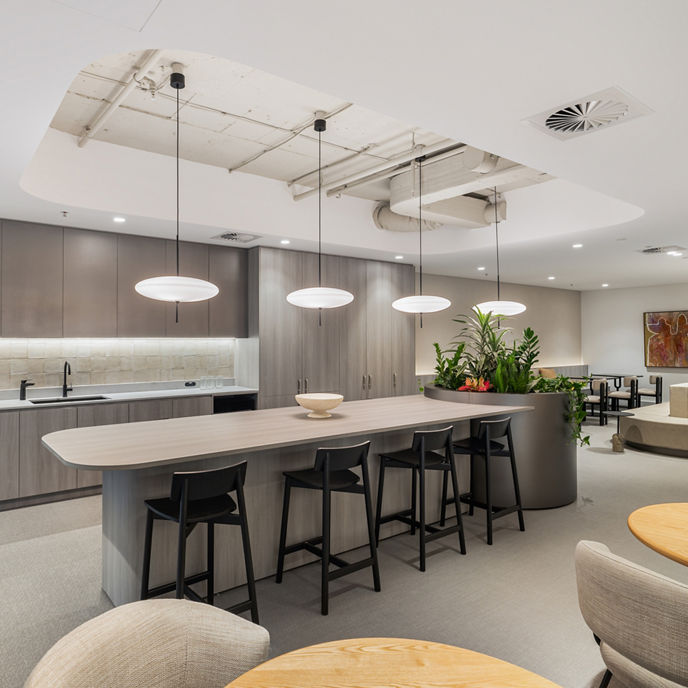 Image of interior office fitout at 175 Pitt Street 