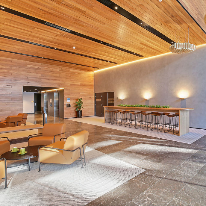 Interior image of Connect Corporate Centre Mascot kitchen breakout space