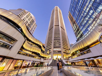 Looking up at Quay Quarter Tower 