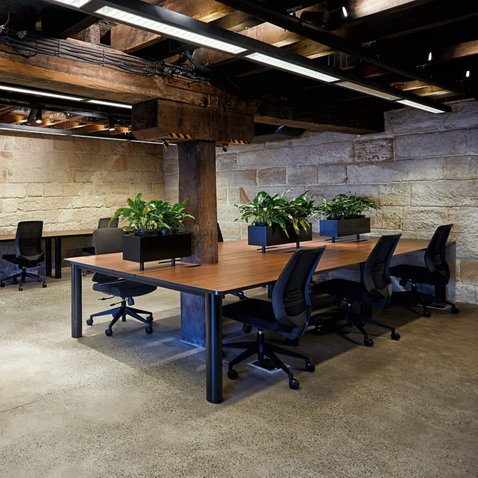 Image of workstations in office space at 36 Hickson
