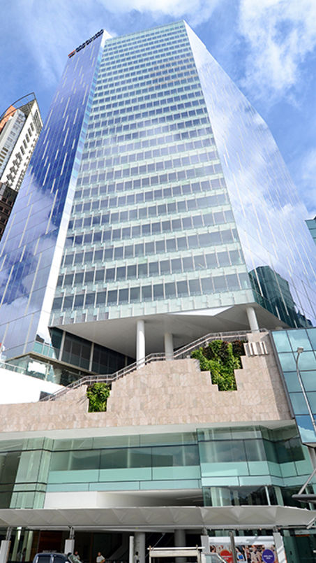 Exterior image of 480 Queen Street Brisbane facade