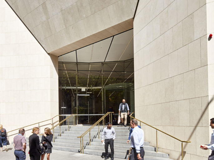 Exterior image of 80 Collins Street North Tower entrance