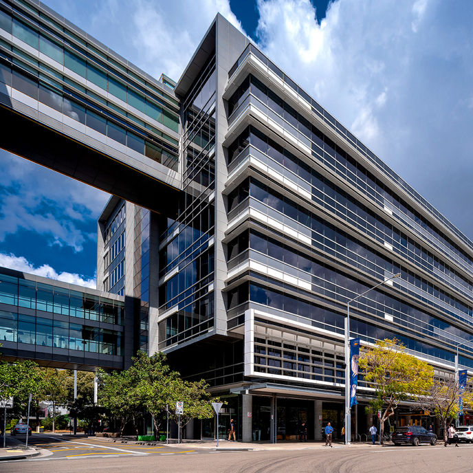 Exterior image of 4 Dawn Fraser Avenue building facade in Sydney Olympic Park 