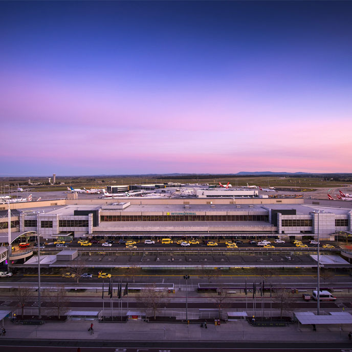 Melb Airport Angle
