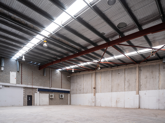 Interior image of Botany Quarter Industrial Estate vacant warehouse facility