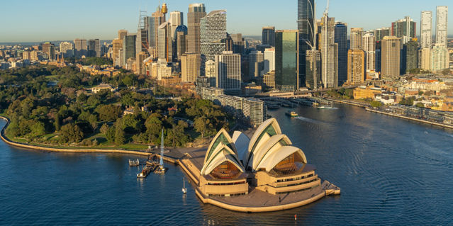 sydney harbour shot