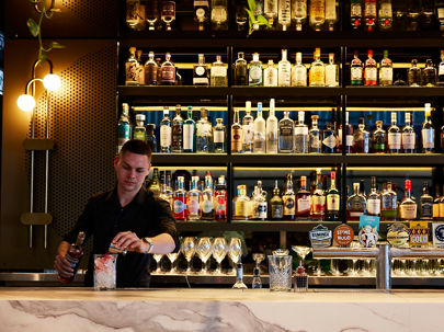 The Aviary terrace bar 