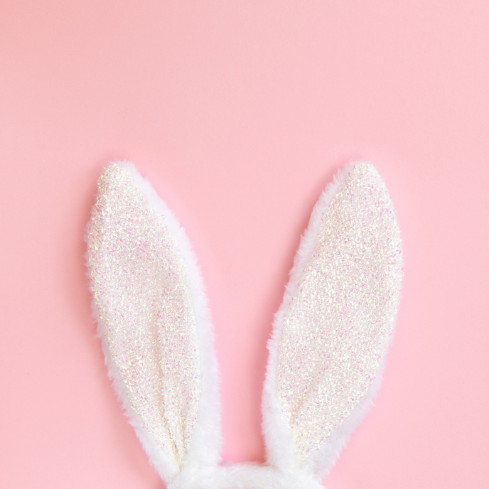 Easter bunny visit 1