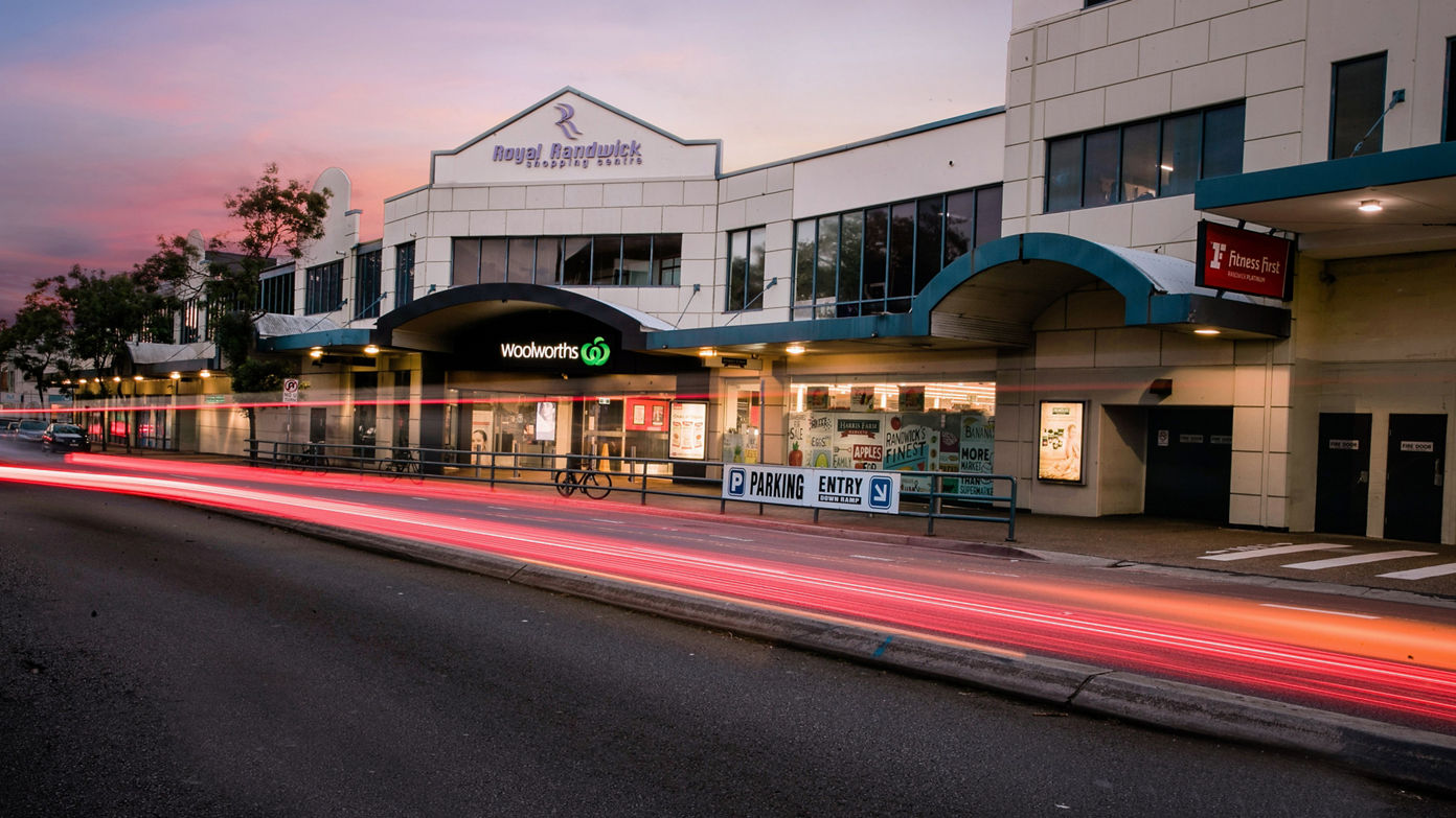Royal Randwick Shopping Centre hero
