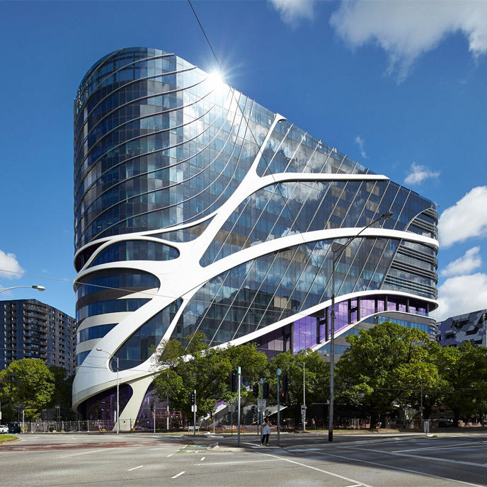 Victorian Comprehensive Cancer Centre angle