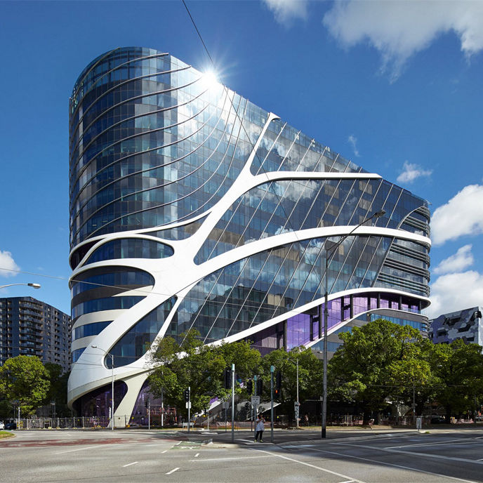 Victorian Comprehensive Cancer Centre angle