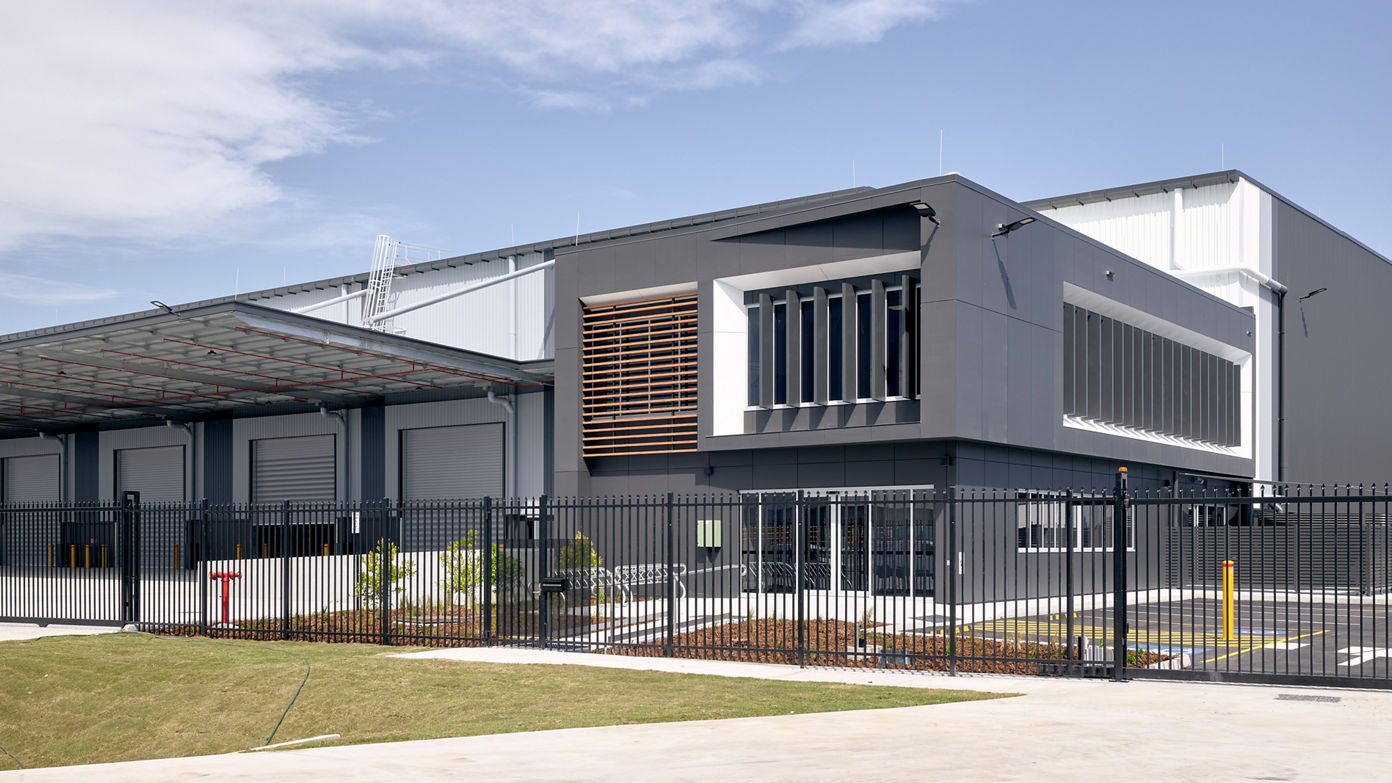 Exterior of Crossbank Industrial Estate