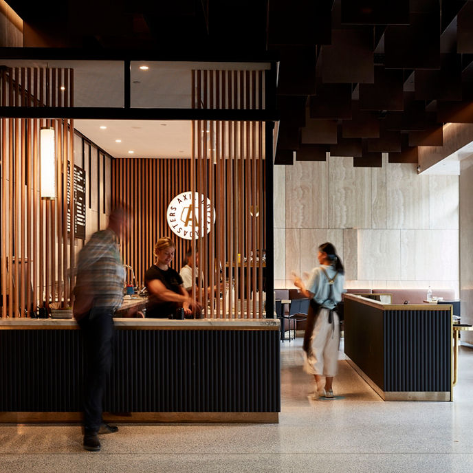 Image of onfloor lobby cafe at 180 Flinders Street 