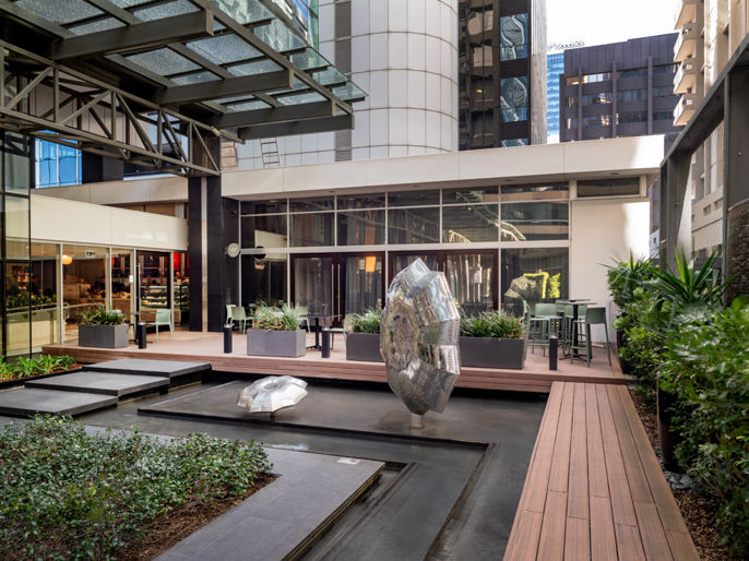 outdoor forecourt