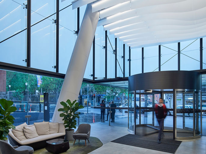 Image of lobby at 222 Lonsdale Street 