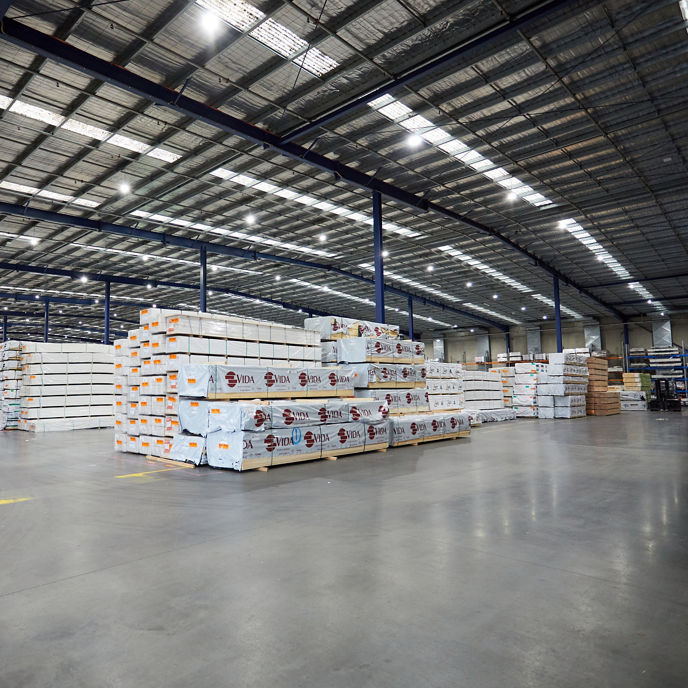 Image showing storage of goods in warehouse