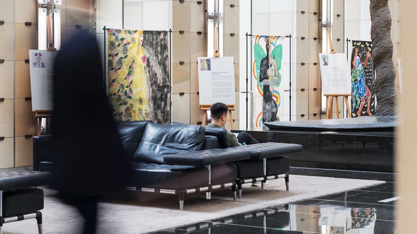 One Farrer Place lobby, Sydney NSW