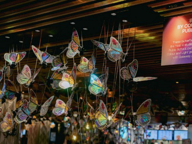 Gateway Sydney flutters for Vivid Sydney