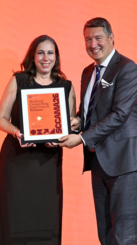 Jolene Young, Ocean Keys accepting SCCA award 2026