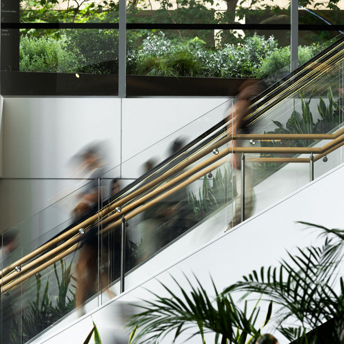 Quay Quarter Sydney internal lobby 