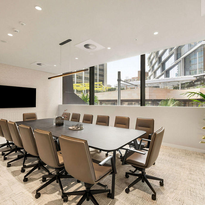interior image of boardroom at 11 young street