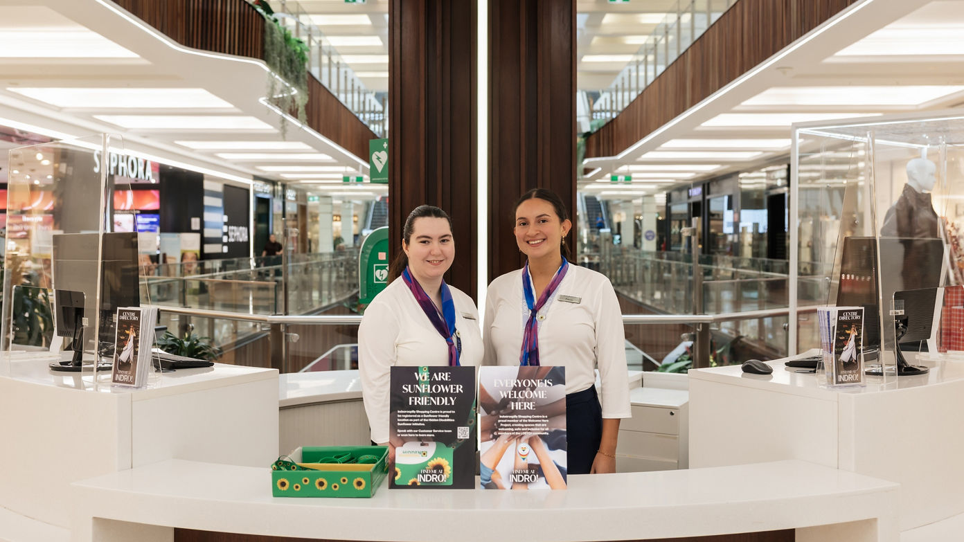 Inclusive retail destinations - Welcome Here and Sunflowers Program