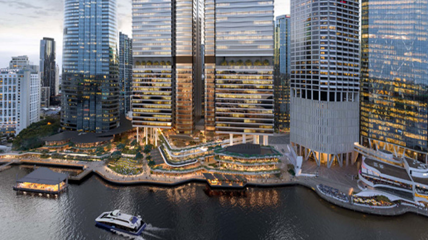 Waterfront brisbane exterior