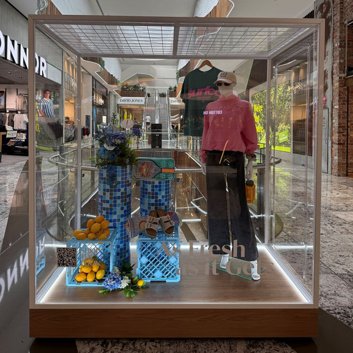 visual merchandise display