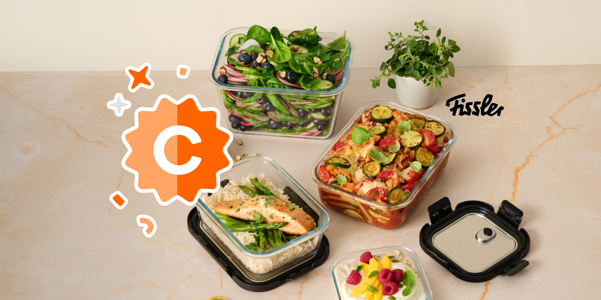 Free containers from Woolworths filled with meals