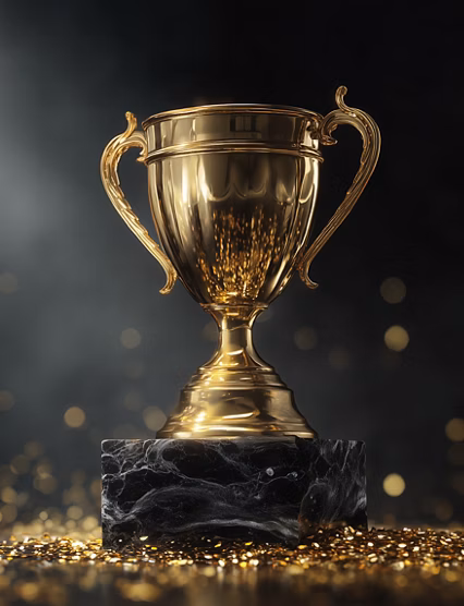 The winning cup