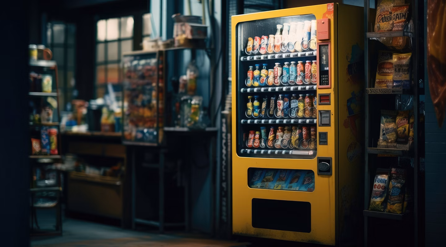 Vending machine display