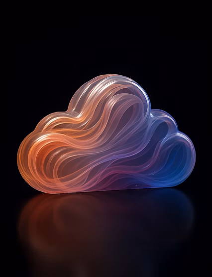 Smiling group of diverse businesspeople talking while working together around a table in a bright modern office