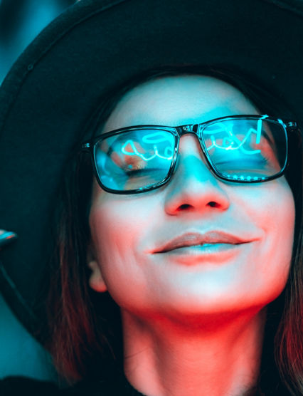 woman wearing hat smiling