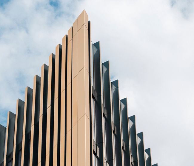 modern tall building