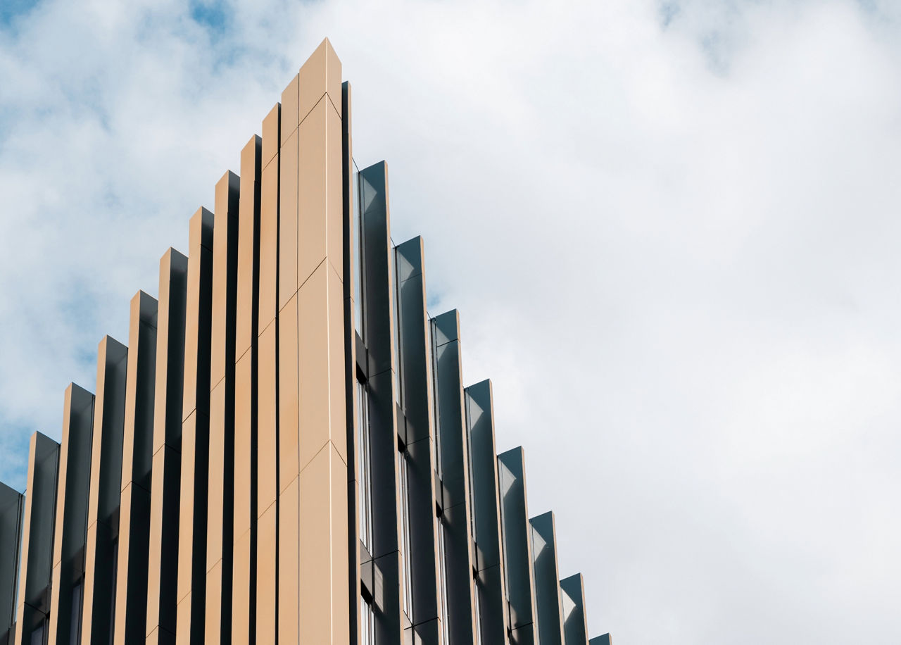 modern tall building