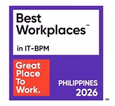 Best Workplaces in IT-BPM Philippines 2026 badge