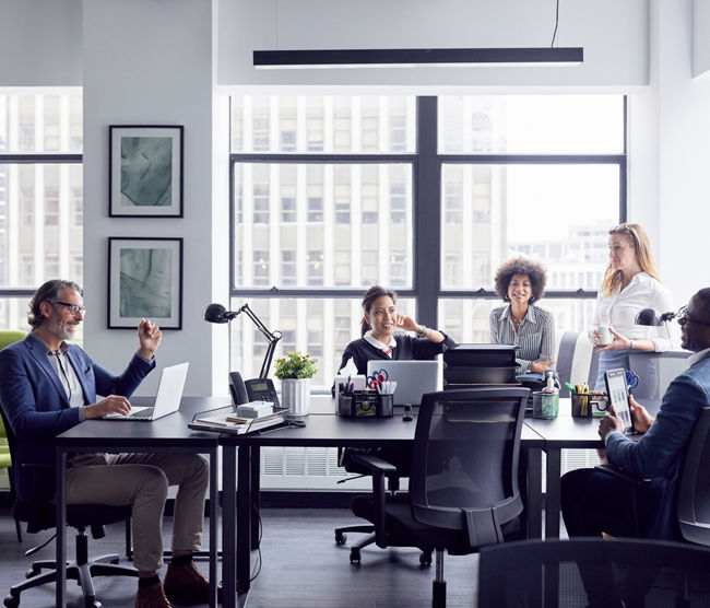 Business people meeting in office